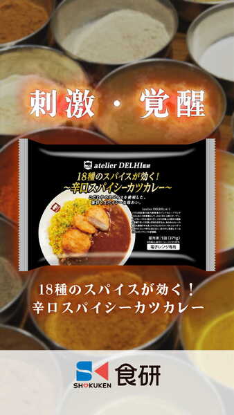 atelier DELHI監修】 王道欧風カツカレー＆辛口スパイシーカツカレー
